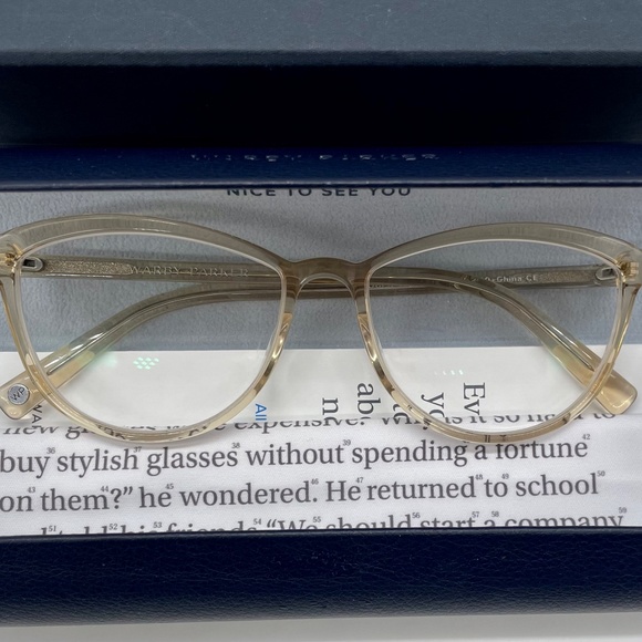 Warby Parker / Gold / Glasses Frames - Picture 4 of 5